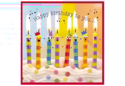 Birthday Candles Birthday Card