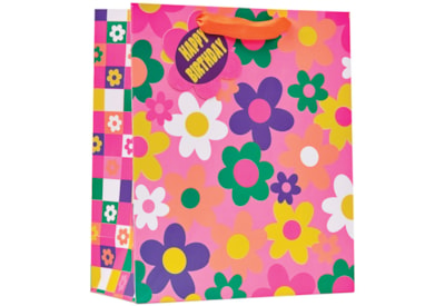 Flower Power Medium Gift Bag Flower Power Medium Gift Bag