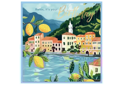La Dolce Vita Relax Birthday Card La Dolce Vita Relax Birthday Card