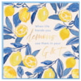 La Dolce Vita Lemons Birthday Card La Dolce Vita Lemons Birthday Card
