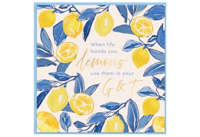 La Dolce Vita Lemons Birthday Card La Dolce Vita Lemons Birthday Card