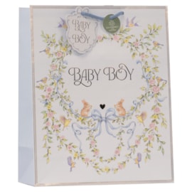 Vintage Baby Boy Large Bag