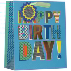 Hullabaloo Blue Medium Bag Hullabaloo Blue Medium Bag