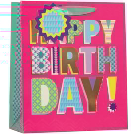 Hullabaloo Pink Medium Bag