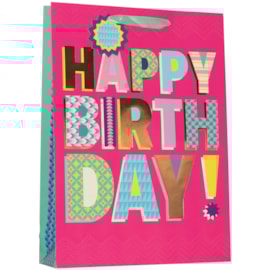 Hullabaloo Pink Xl Bag