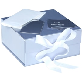 Violet Silver Foil Gift Box Small (DBV-SVR-SLB)