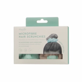 Upper Canada Microfibre Hair Scrunchie Grey & Mint (DC0105AST)