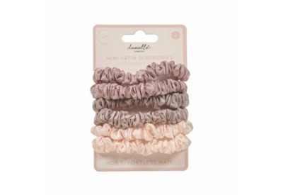 Danielle Creations Satin Scrunchies 6pc Danielle Creations Satin Scrunchies 6pc