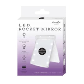 Danielle Creations Led Pocket Mirror White Danielle Creations Led Pocket Mirror White