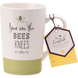 David Mason Design Bee Happy Latte Mug Bees Knees Green (DD0909F01)