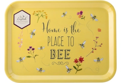 David Mason Design Bee Happy Home Is The Place To Bee Tray Large (DD0935B18)