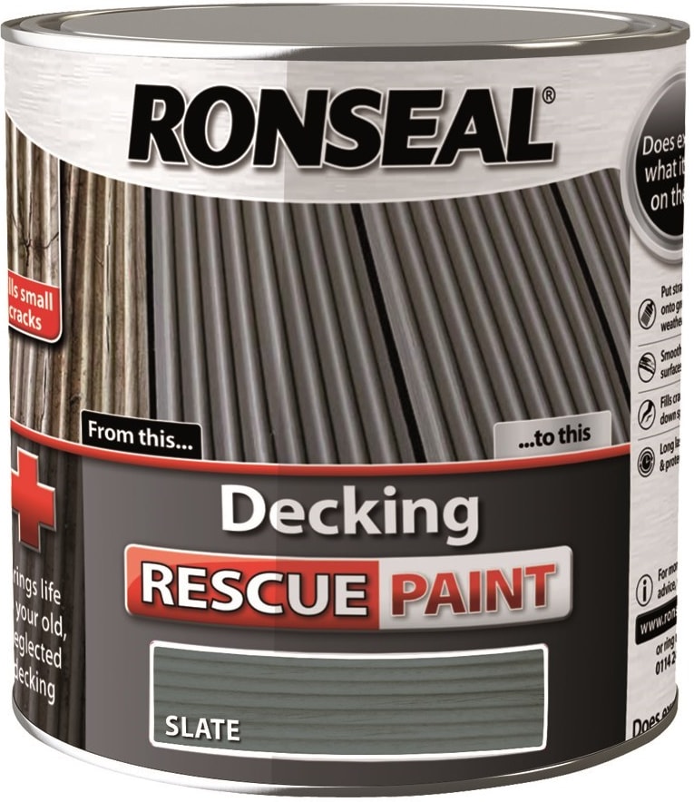 Ronseal Ultimate Decking Paint Slate 2.5l (39159)