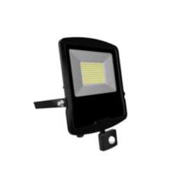 Kosnic Della Flood Light Ip65 100w 6500k Pir Black Kosnic Della Flood Light Ip65 100w 6500k Pir Black