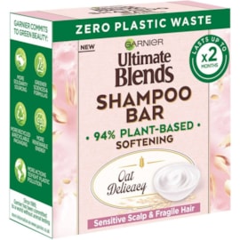Garnier Ultimate Blends Shampoo Bar Delicate Oat 60g Garnier Ultimate Blends Shampoo Bar Delicate Oat 60g