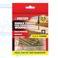 Dekton Single Thread Pozi Countersunk Woodscrews