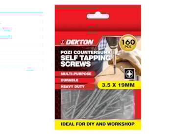Dekton Pozi Countersunk Self Tapping Screws 3 Dekton Pozi Countersunk Self Tapping Screws 3