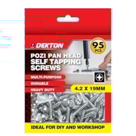 Dekton Pozi Pan Head Self Tapping Screws 4.2 Dekton Pozi Pan Head Self Tapping Screws 4.2