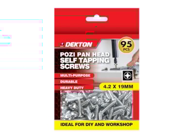 Dekton Pozi Pan Head Self Tapping Screws 4.2 Dekton Pozi Pan Head Self Tapping Screws 4.2