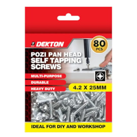 Dekton Pozi Pan Head Self Tapping Screws 4.2 Dekton Pozi Pan Head Self Tapping Screws 4.2