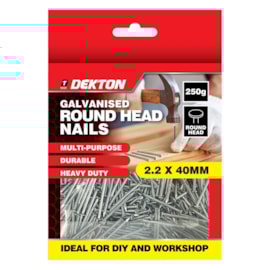 Dekton Round Head Nail 2.2 X 40Mm