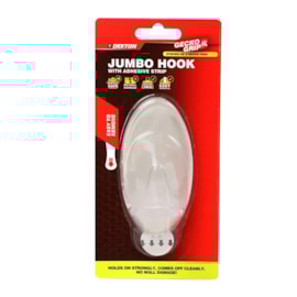 Dekton Geckogrip Jumbo Hook 1Pc Clear Dekton Geckogrip Jumbo Hook 1Pc Clear