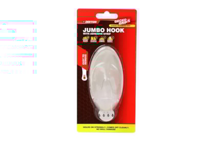 Dekton Geckogrip Jumbo Hook 1Pc Clear