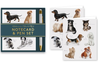 Dogs Notecard & Pen Set (RFS13309)