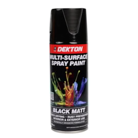 Dekton Spray Paint Black Matt