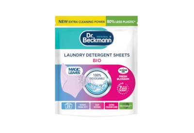 Dr Beckman Magic Leaves Laundry Detergent Sheets BIO – Fresh Blossom 25's Dr Beckman Magic Leaves Laundry Detergent Sheets BIO – Fresh Blossom 25's