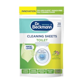 Dr Beckmann Magic Leaves Toilet Cleaning sheets - Citrus Sensation