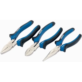 Draper 3 Pack Soft Grip Plier Set (45864) Draper 3 Pack Soft Grip Plier Set (45864)