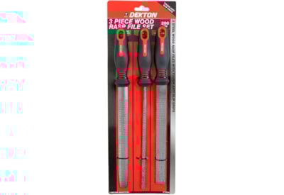 Dekton 3 Piece Wood File Set Dekton 3 Piece Wood File Set