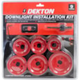 Dekton 9 Piece Downlight Installation Kit (DT45840)