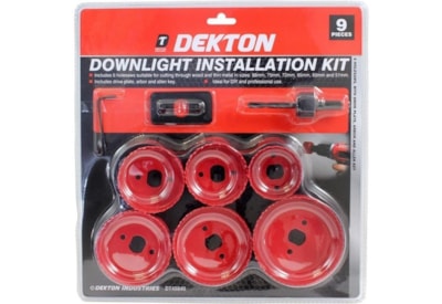 Dekton 9 Piece Downlight Installation Kit (DT45840)