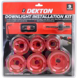 Dekton 9 Piece Downlight Installation Kit Dekton 9 Piece Downlight Installation Kit