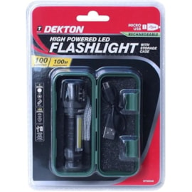 Dekton Mini Led Rechargeable Flashlight (DT50546)