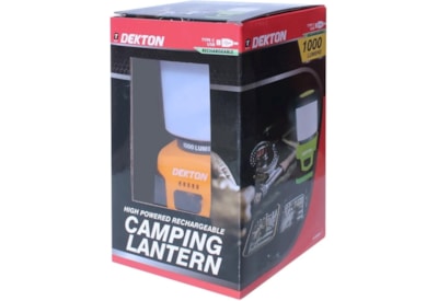 Dekton 1000 Lumens Rechargeable Led Camping Lantern (DT50663)