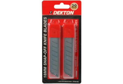 Dekton 18mm 20pc Snap Knife (DT60140)