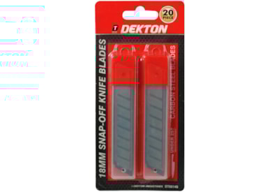 Dekton 18mm 20pc Snap Knife Dekton 18mm 20pc Snap Knife