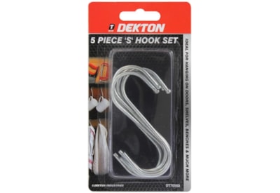 Dekton 5 Piece S Hook Set (DT70565)