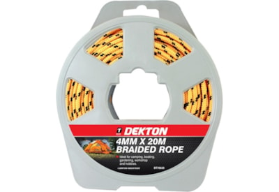 Dekton 4mm x 20m Braided Rope (DT70630)