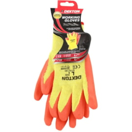 Dekton Orange/cream Working Glove Latex 9/l (DT70718C)