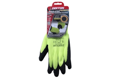 Dekton Insulated Winter Working Gloves Large Dekton Insulated Winter Working Gloves Large