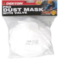 Dekton 3pc Dust Mask With Valve Ffp1 Dekton 3pc Dust Mask With Valve Ffp1