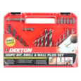 Dekton 300pc Drill Bit & Wall Plug Set (DT80225)