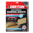 Dekton 10pc Sanding Sheets 280mm x 230mm 220 Grit Dekton 10pc Sanding Sheets 280mm x 230mm 220 Grit