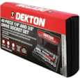 Dekton 40pc 1/4" & 3/8" Drive Socket Set (DT85110)