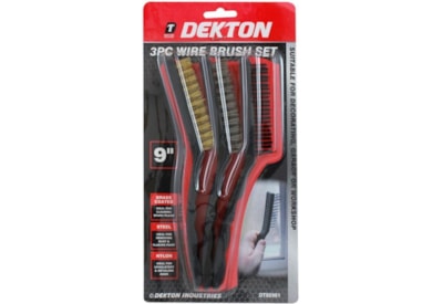 Dekton 9" Wire Brush Set (DT85981)