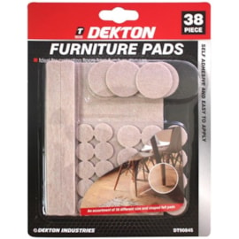 Dekton 38pc Furniture Pads in Cdu (DT90850)