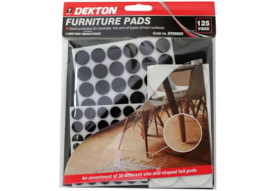 Dekton 125 Piece Furniture Pads (DT90855)